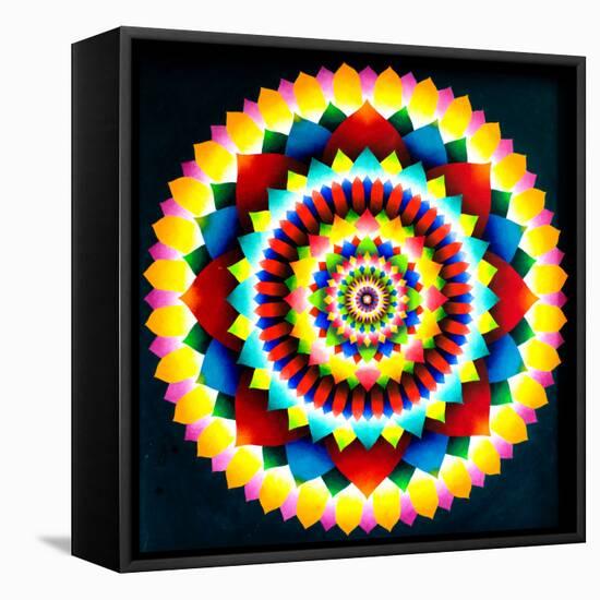 Psychedelic Mandala, 1969-Larry Smart-Framed Stretched Canvas