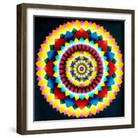 Psychedelic Mandala, 1969-Larry Smart-Framed Giclee Print