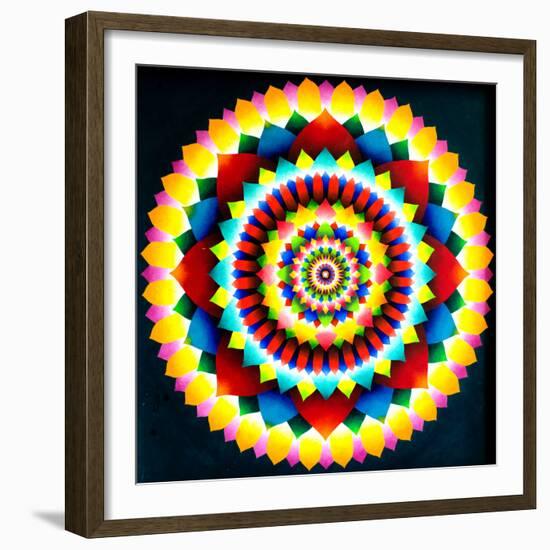 Psychedelic Mandala, 1969-Larry Smart-Framed Giclee Print