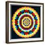 Psychedelic Mandala, 1969-Larry Smart-Framed Giclee Print