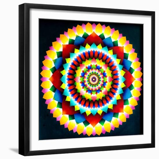 Psychedelic Mandala, 1969-Larry Smart-Framed Giclee Print