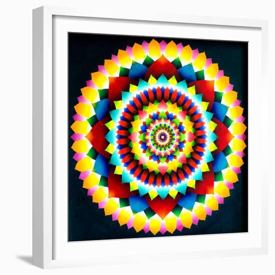 Psychedelic Mandala, 1969-Larry Smart-Framed Giclee Print