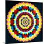 Psychedelic Mandala, 1969-Larry Smart-Mounted Giclee Print