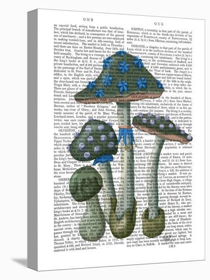 Psychedelic Mushrooms 1-Fab Funky-Stretched Canvas