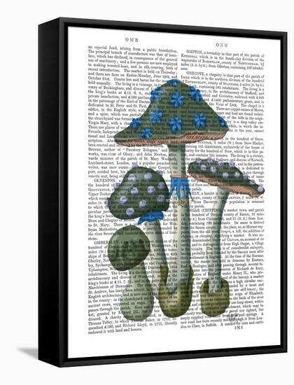 Psychedelic Mushrooms 1-Fab Funky-Framed Stretched Canvas