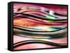 Psychedelic Ocean-Ursula Abresch-Framed Stretched Canvas