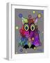 Psychedelic Owl-Sartoris ART-Framed Giclee Print