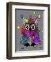 Psychedelic Owl-Sartoris ART-Framed Giclee Print