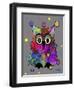 Psychedelic Owl-Sartoris ART-Framed Giclee Print