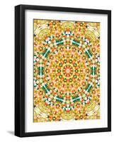 Psychedelic Pattern-StockPhotosArt-Framed Art Print