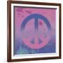 Psychedelic Peace-Erin Clark-Framed Art Print