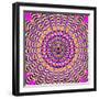 Psychedelic Pink-Nemosdad-Framed Art Print