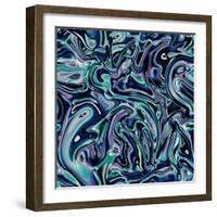 Psychedelic Seamless Pattern-Alexandra Khrobostova-Framed Photographic Print