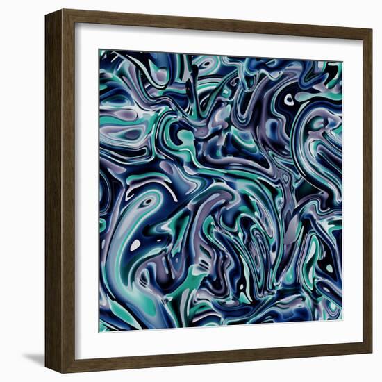 Psychedelic Seamless Pattern-Alexandra Khrobostova-Framed Photographic Print