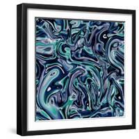 Psychedelic Seamless Pattern-Alexandra Khrobostova-Framed Photographic Print