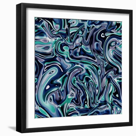 Psychedelic Seamless Pattern-Alexandra Khrobostova-Framed Photographic Print