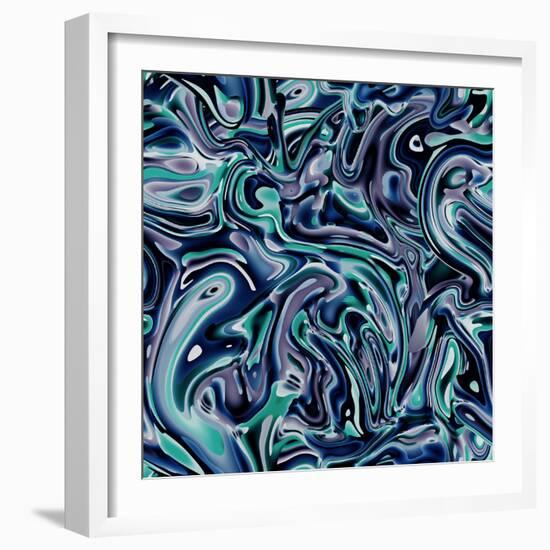 Psychedelic Seamless Pattern-Alexandra Khrobostova-Framed Photographic Print