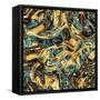 Psychedelic Seamless Print-Alexandra Khrobostova-Framed Stretched Canvas