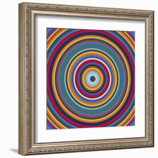 Psychedelic Spiral-Archie Stone-Framed Giclee Print