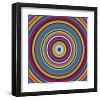 Psychedelic Spiral-Archie Stone-Framed Giclee Print