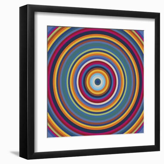 Psychedelic Spiral-Archie Stone-Framed Giclee Print