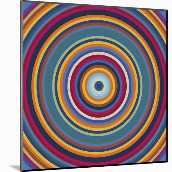 Psychedelic Spiral-Archie Stone-Mounted Giclee Print