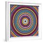 Psychedelic Spiral-Archie Stone-Framed Giclee Print