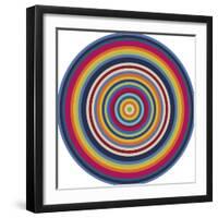 Psychedelic Swirl-Archie Stone-Framed Giclee Print