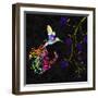 Psychedelic Twilight-Tina Lavoie-Framed Premium Giclee Print