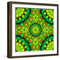 Psychedelic Visions-Medusa81-Framed Art Print