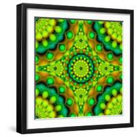 Psychedelic Visions-Medusa81-Framed Art Print