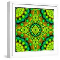 Psychedelic Visions-Medusa81-Framed Art Print