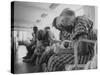 Psychiatric Patients in a Hospital Ward-Carl Mydans-Stretched Canvas