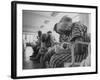 Psychiatric Patients in a Hospital Ward-Carl Mydans-Framed Photographic Print