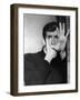 PSYCHO, 1960 directed by ALFRED HITCHCOCK Anthony Perkins (b/w photo)-null-Framed Photo