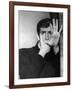 PSYCHO, 1960 directed by ALFRED HITCHCOCK Anthony Perkins (b/w photo)-null-Framed Photo