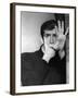 PSYCHO, 1960 directed by ALFRED HITCHCOCK Anthony Perkins (b/w photo)-null-Framed Photo