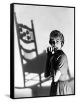 PSYCHO, 1960 directed by ALFRED HITCHCOCK Janet Leigh (b/w photo)-null-Framed Stretched Canvas