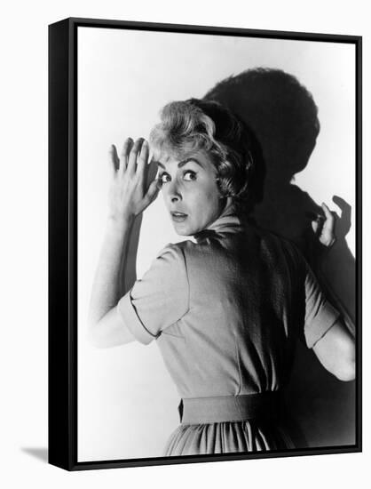 PSYCHO, 1960 directed by ALFRED HITCHCOCK Janet Leigh (b/w photo)-null-Framed Stretched Canvas