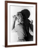 PSYCHO, 1960 directed by ALFRED HITCHCOCK Janet Leigh (b/w photo)-null-Framed Photo