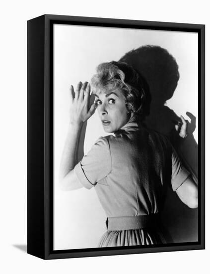 PSYCHO, 1960 directed by ALFRED HITCHCOCK Janet Leigh (b/w photo)-null-Framed Stretched Canvas