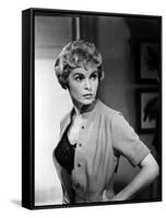 PSYCHO, 1960 directed by ALFRED HITCHCOCK Janet Leigh (b/w photo)-null-Framed Stretched Canvas