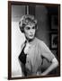 PSYCHO, 1960 directed by ALFRED HITCHCOCK Janet Leigh (b/w photo)-null-Framed Photo