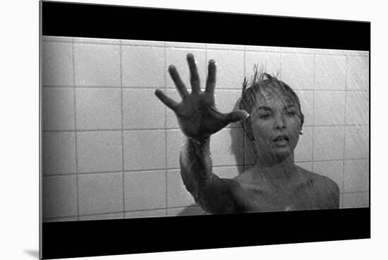 PSYCHO, 1960 directed by ALFRED HITCHCOCK Janet Leigh (b/w photo)-null-Mounted Photo