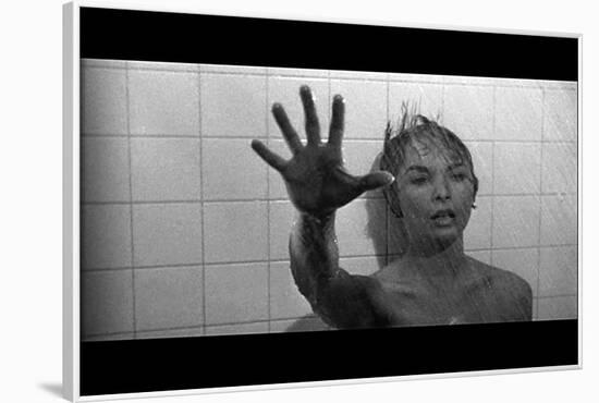 PSYCHO, 1960 directed by ALFRED HITCHCOCK Janet Leigh (b/w photo)-null-Framed Photo