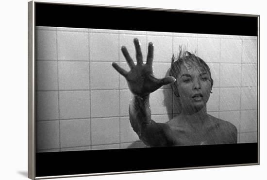 PSYCHO, 1960 directed by ALFRED HITCHCOCK Janet Leigh (b/w photo)-null-Framed Photo