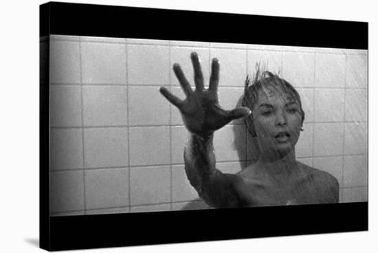 PSYCHO, 1960 directed by ALFRED HITCHCOCK Janet Leigh (b/w photo)-null-Stretched Canvas