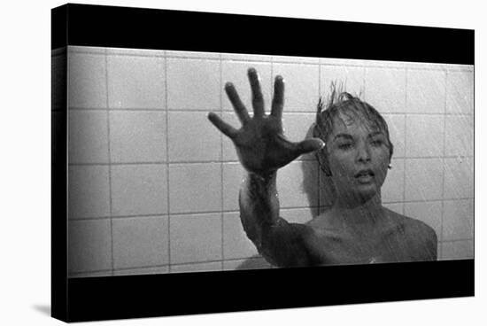 PSYCHO, 1960 directed by ALFRED HITCHCOCK Janet Leigh (b/w photo)-null-Stretched Canvas