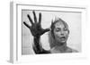 PSYCHO, 1960 directed by ALFRED HITCHCOCK Janet Leigh (b/w photo)-null-Framed Photo