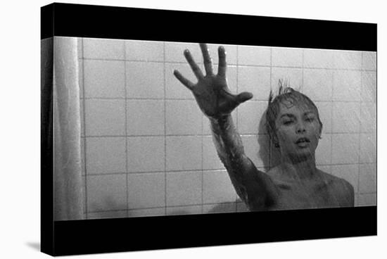 PSYCHO, 1960 directed by ALFRED HITCHCOCK Janet Leigh (b/w photo)-null-Stretched Canvas